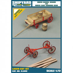 Horse Barrel Wagon and...