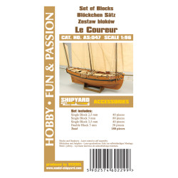 Set of Blocks Le Coureur