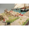 Baltimore Clipper Berbice in Shipyard Quay-Port 1780
