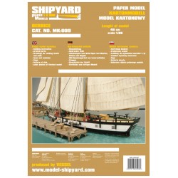 Baltimore Clipper Berbice in Shipyard Quay-Port 1780