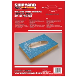 Base for Water Diorama - Hanse Kogge von Bremen