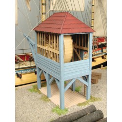 Heightened Dockyard Crane