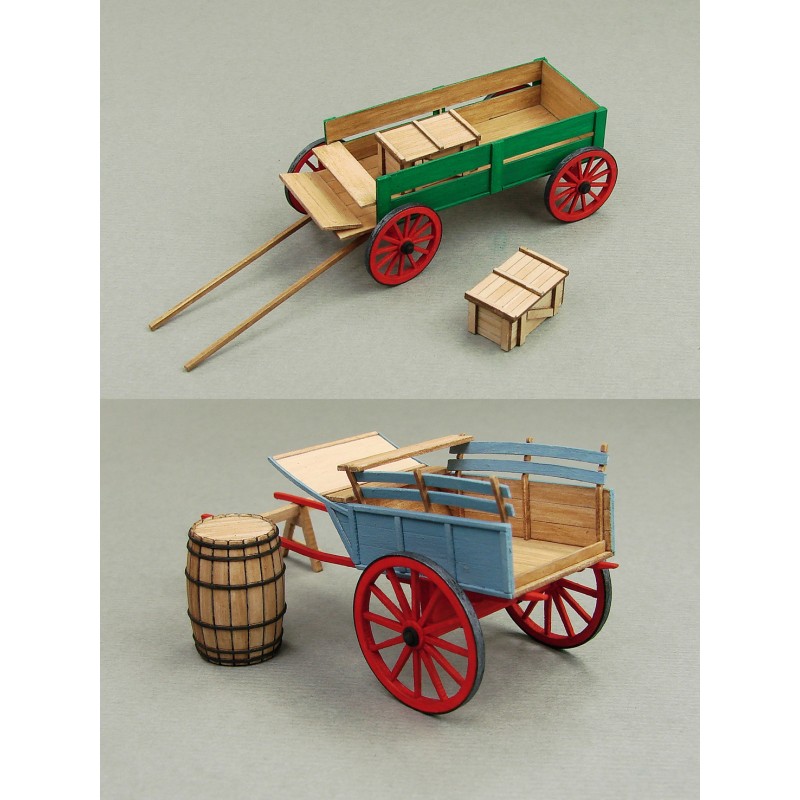 Horse Wagon and Horse Drawn Cart