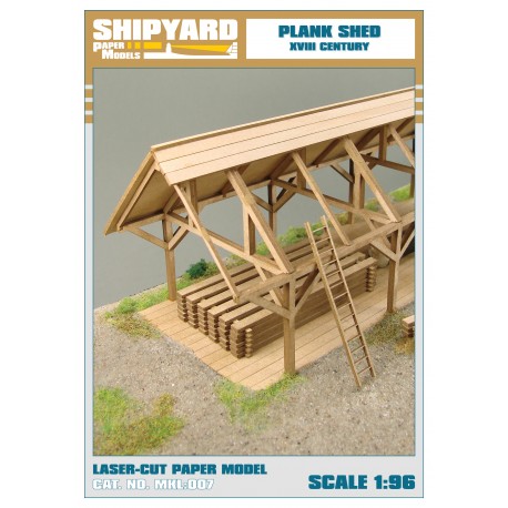 ML:055 Plank Shed 1:96