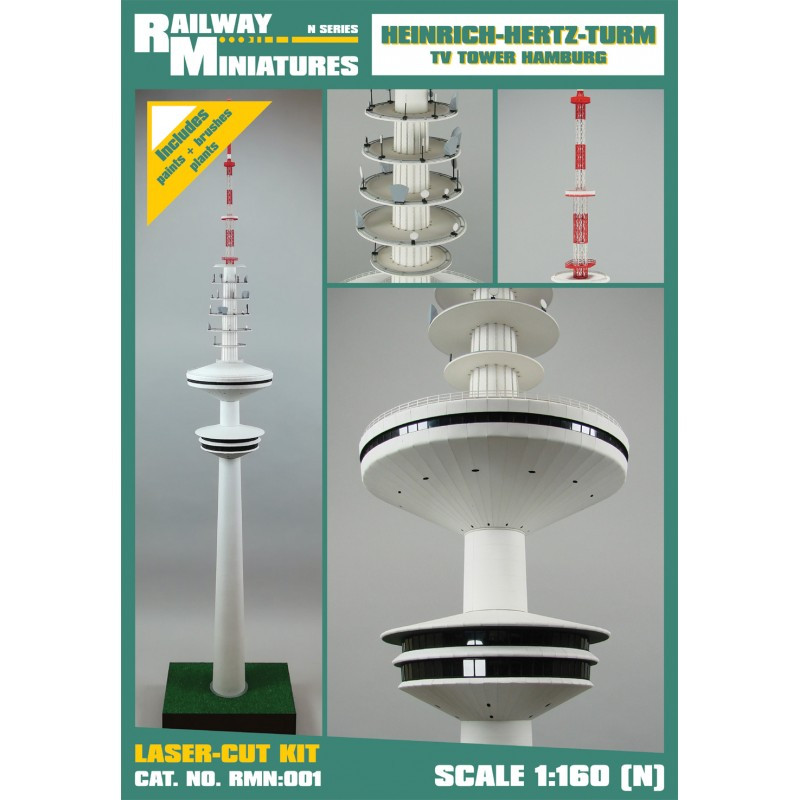 Heinrich-Hertz-Turm TV Tower Hamburg