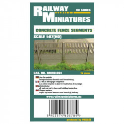 Concrete Fence Segments