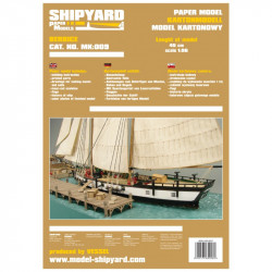 Baltimore Clipper Berbice in Shipyard Quay-Port 1780