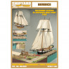 Baltimore Clipper Berbice in Shipyard Quay-Port 1780