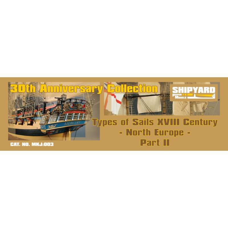 Types of Sails XVIII Century - North Europe Part 2