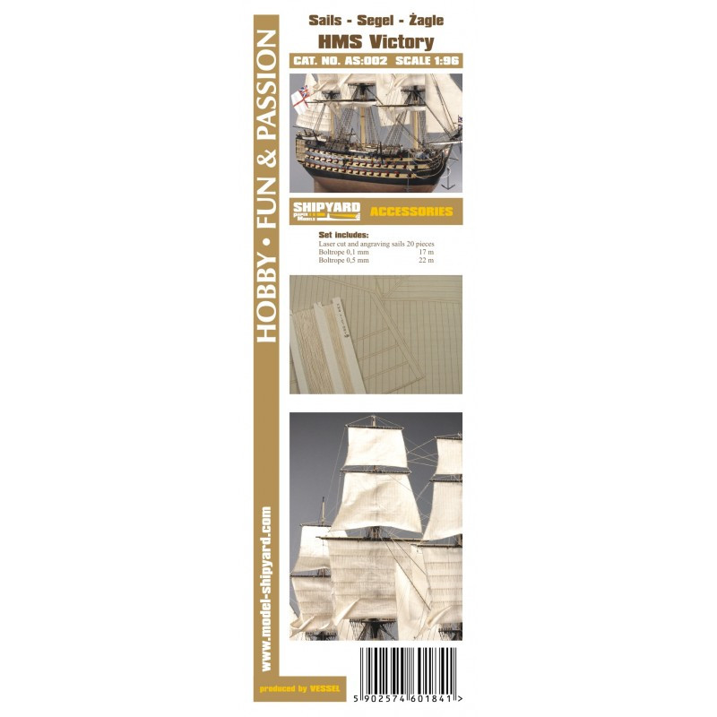 Sails HMS Victory