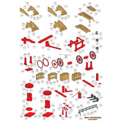 Lasercut Detail Set - HMS Enterprize
